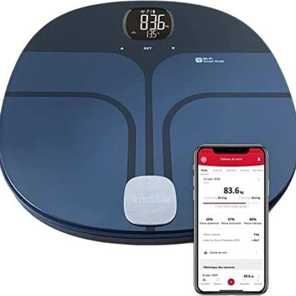 Comprendre sa prise de poids avec la balance d'analyse corporelle LED