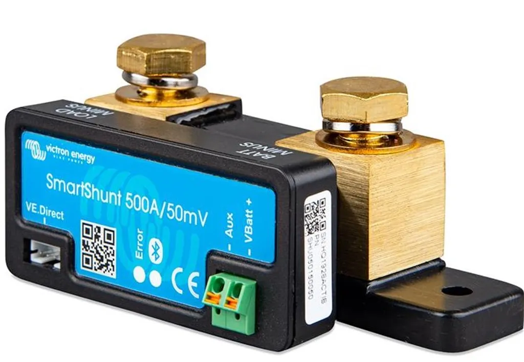 Évitez les pannes de batterie avec le Smartshunt 500A 50mV Bluetooth