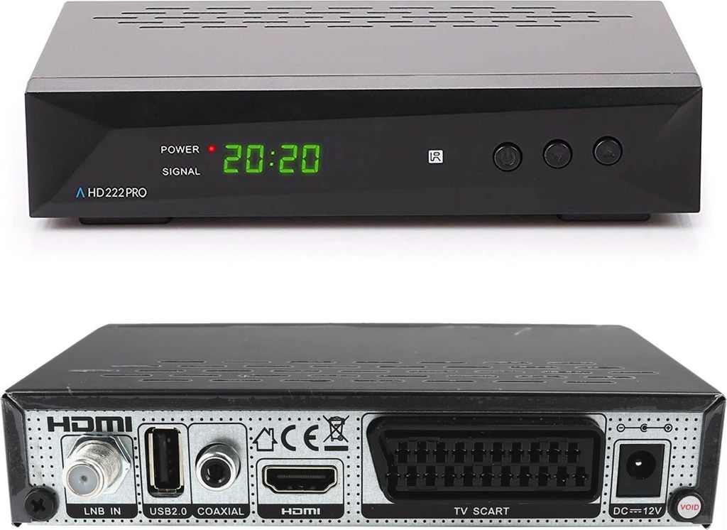 Anadol HD 222 Pro 1080P Digital HDTV Sat-Receiver für Produktbild 12
