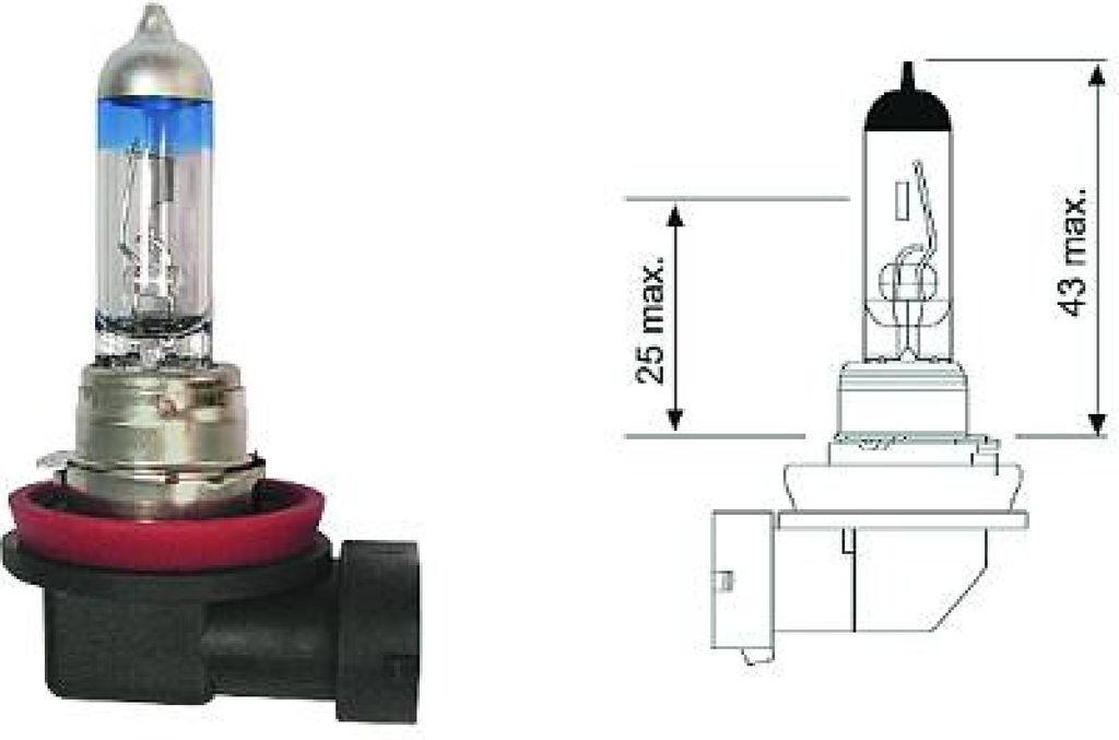 DIEDERICHS LID10070 Glühlampe Abbiegescheinwerfer passend für SUBARU SUZUKI