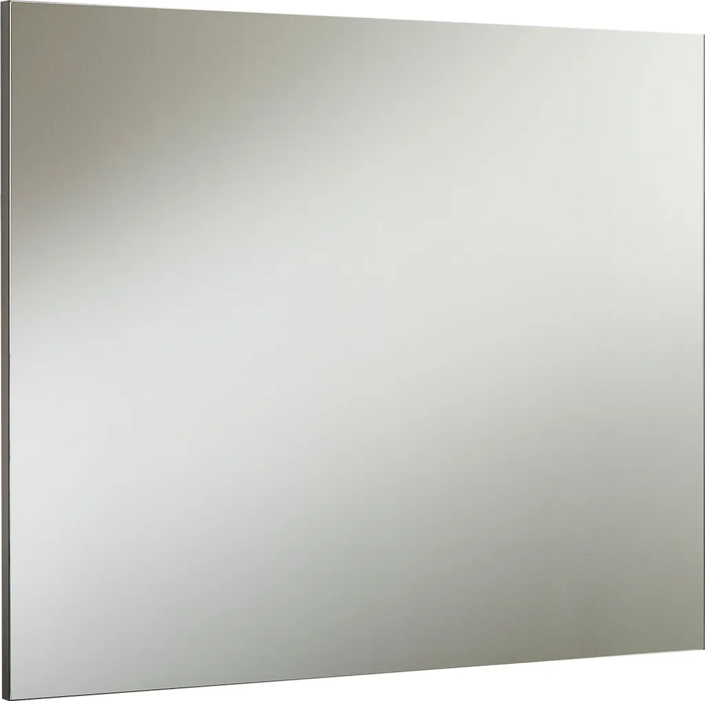 Miroir mural 80x65 cm blanc pour agrandir l'espace entrée et chambre