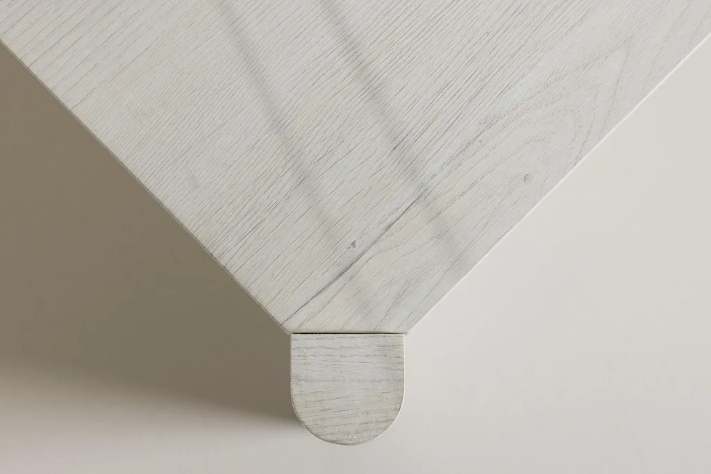 Table basse robuste Rogaland whitewash facile à nettoyer et durable - 9