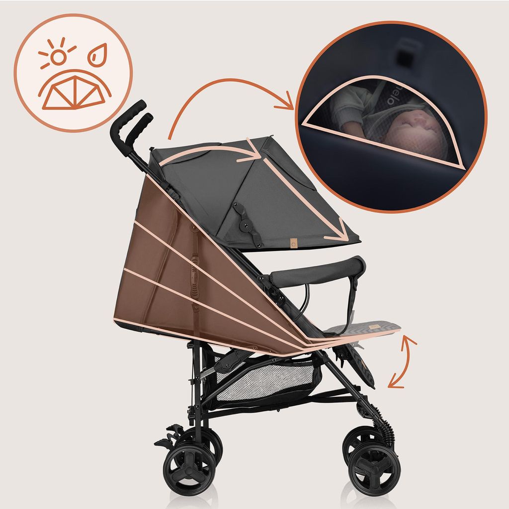 Lionelo Elia Buggy Graphite