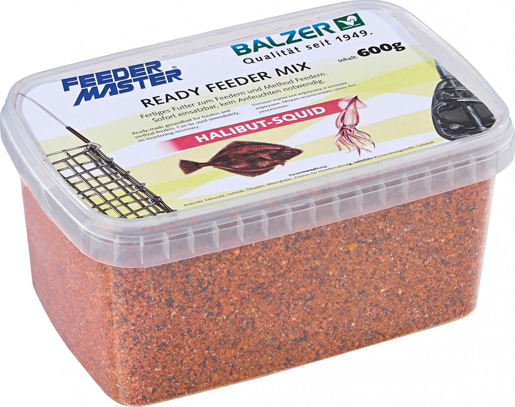 Balzer Angelfutter Feeder Master Ready Mix (Heilbutt Produktbild 