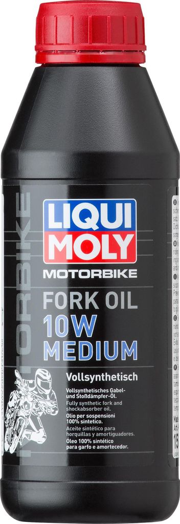 Liqui Moly Motorbike Fork Oil 10W medium 0,5 L Produktbild 