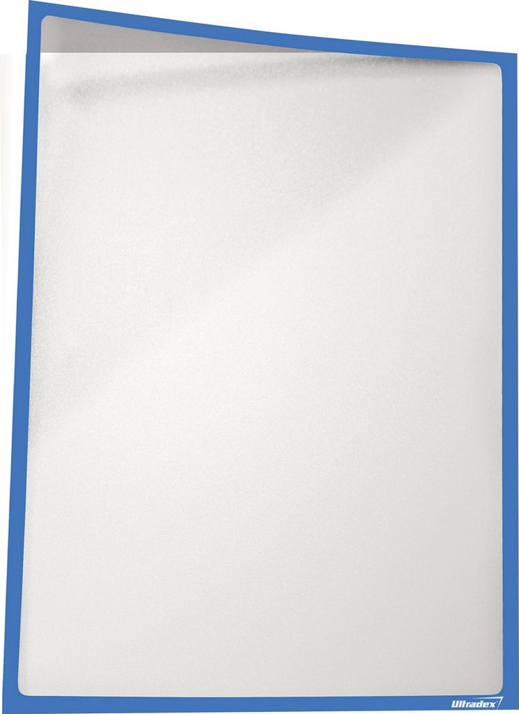 Ultradex Infotasche 889007 DIN A4 magnetisch blau 5 St./Pack