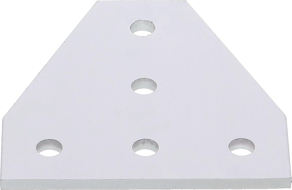 Verbindungsplatte für 2020 Aluminiumprofile, 5-Loch, T-Form