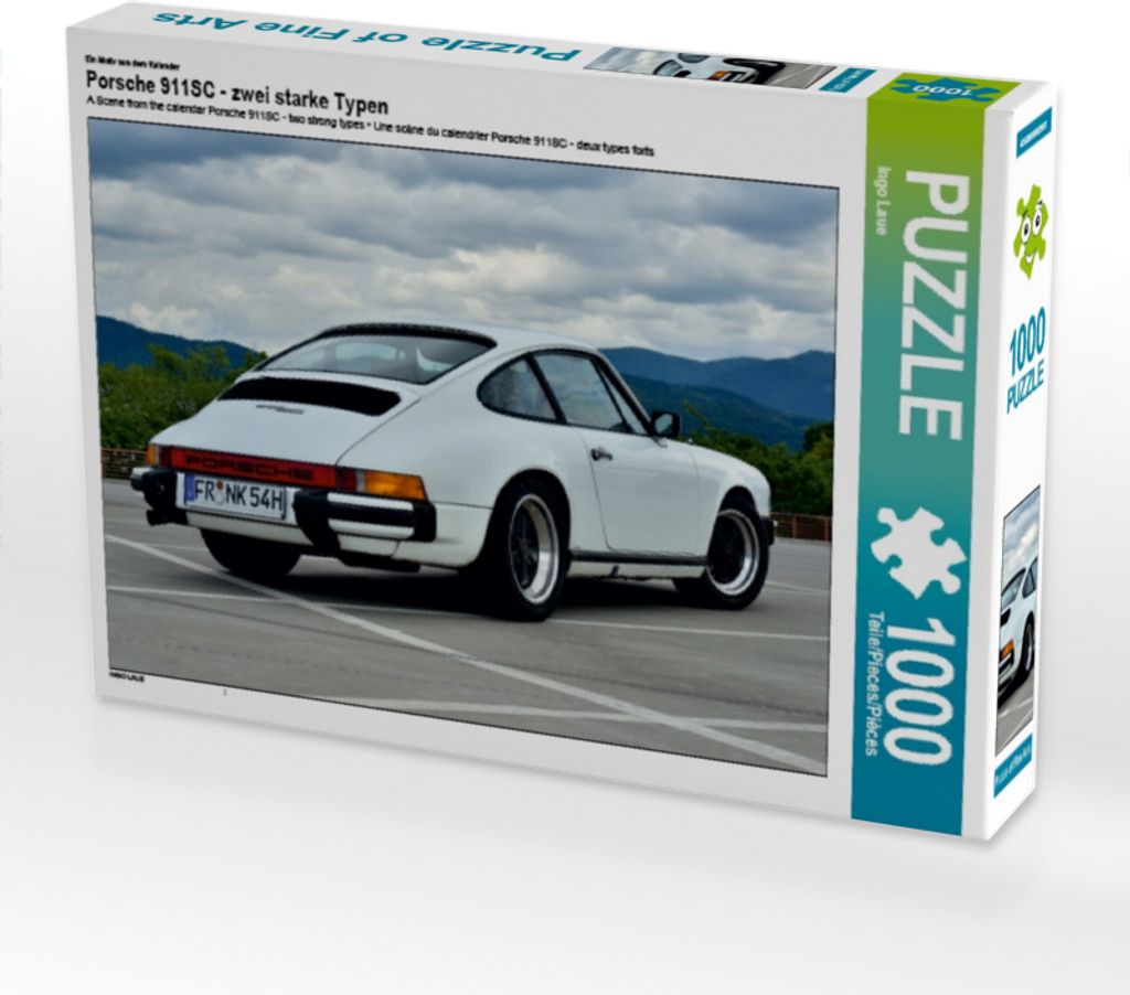 Calvendo Ein Motiv aus dem Kalender Porsche 911SC - zwei starke Typen 1000 Teile Puzzle quer 640x480mm, Laue Ingo; 7273599