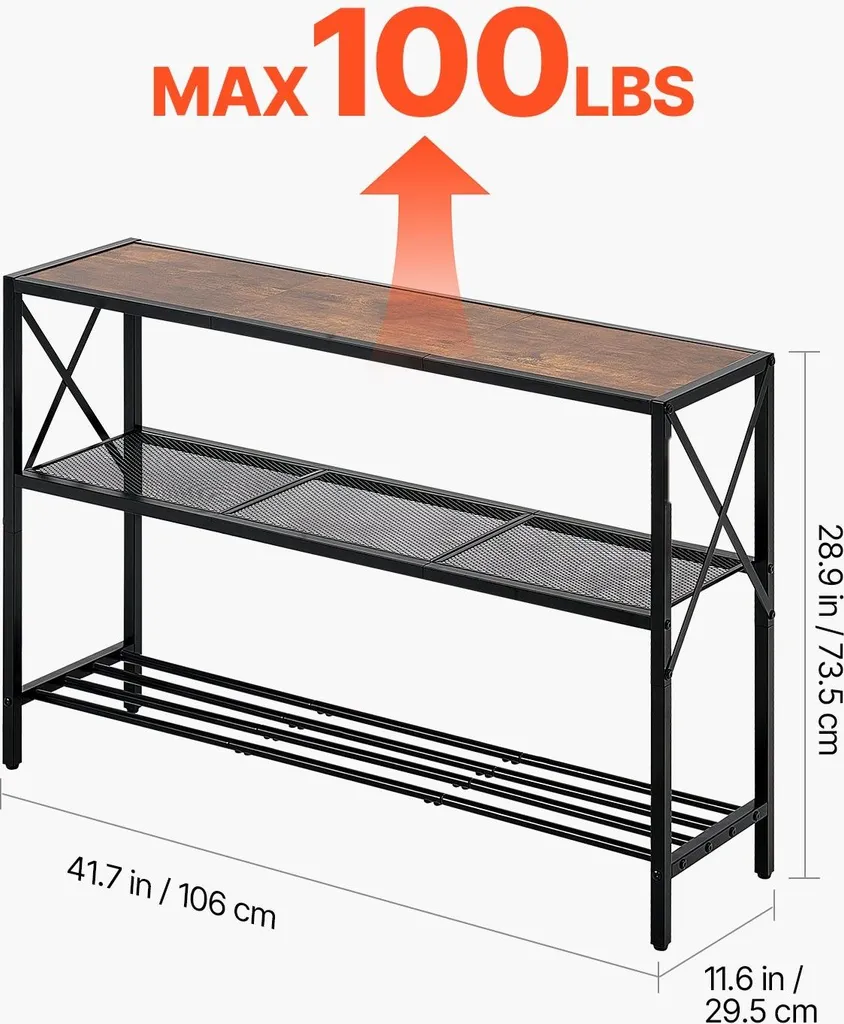 Console stable de 106 cm : la solution pour un couloir encombré - 3