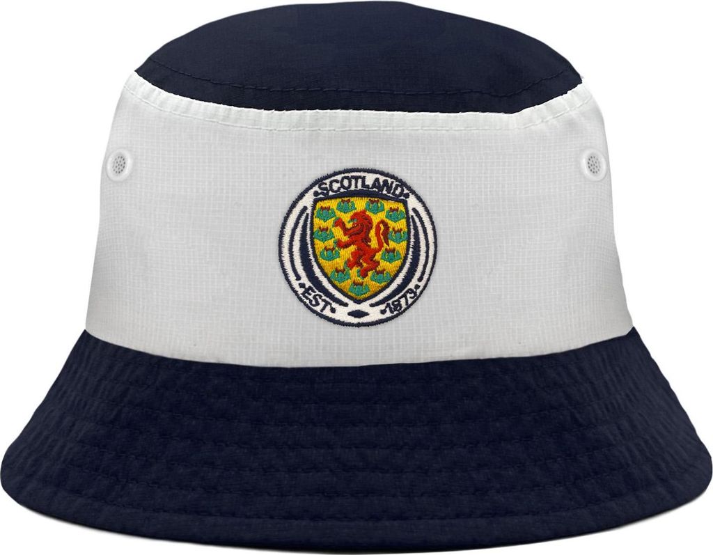 Fan Originals - "SFA" Schlapphut, bestickt GF733 (S-M) (Marine/Weiß)