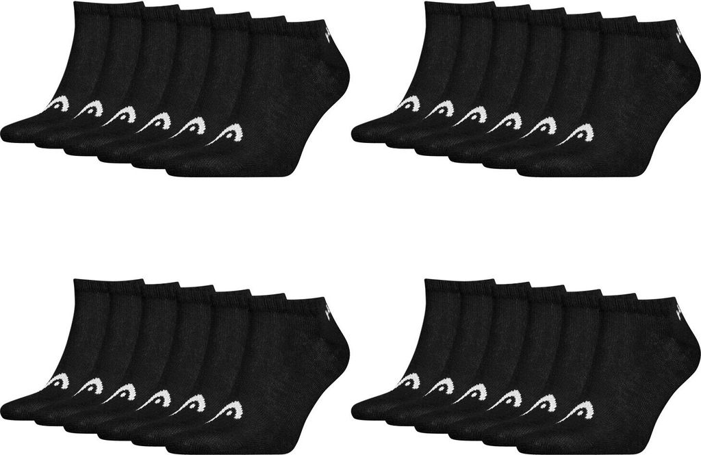 12 Paar HEAD Uni Sneaker Socken All Sports Training Socks