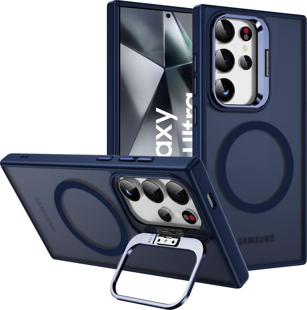 Custodia ibrida per Samsung Galaxy S24 Ultra cover anello Immagine del prodotto 