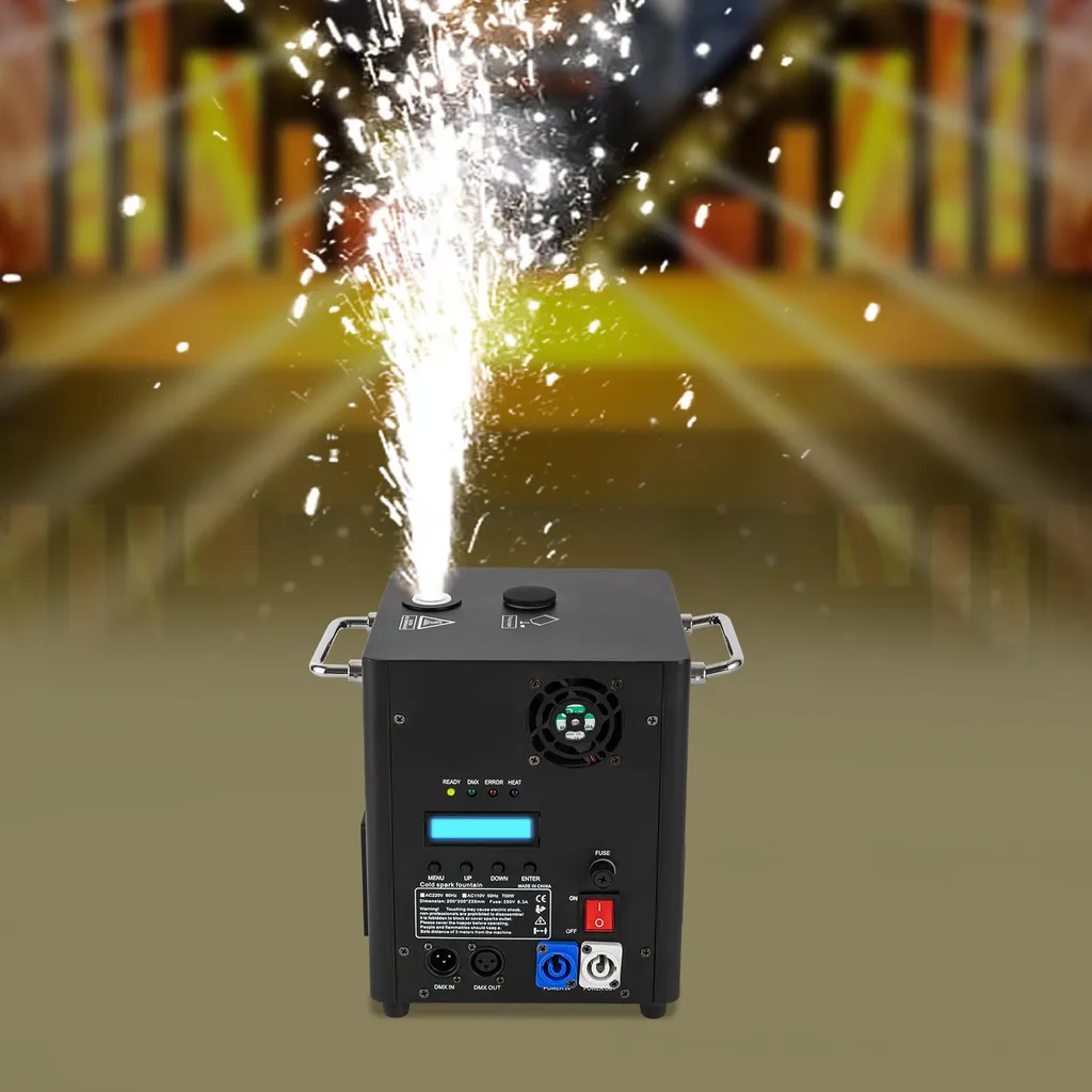 Machine à effets 700W noire DMX - Télécommande longue portée incluse - 3