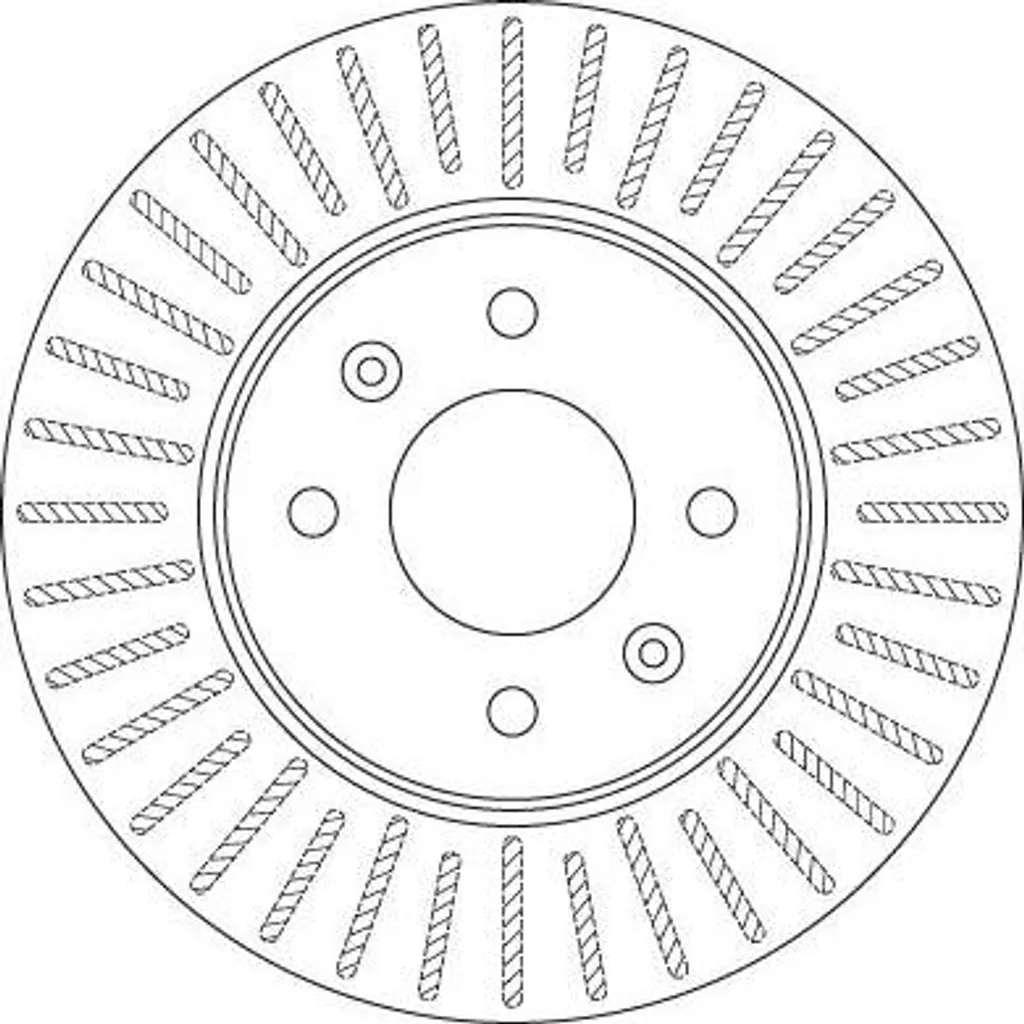 Disque de frein TRW DF6198 OE 517120U000 pour Accent et Rio de qualité