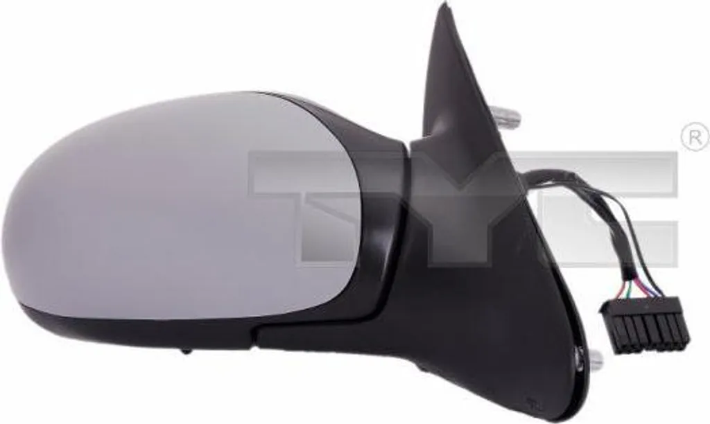 Rétroviseur extérieur adaptable Peugeot 406 - Pièce TYC conforme 8148RX
