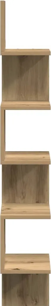 Mensola Angolare Maison Exclusive Rovere 20x20x127.5 cm Design Minimal - 5