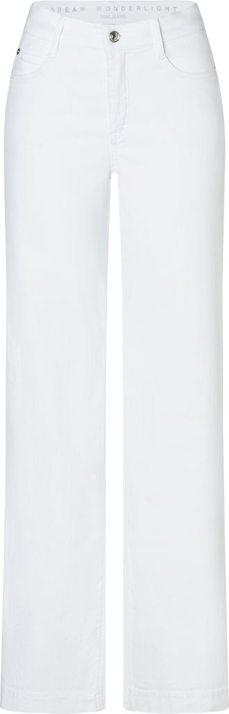 - MAC JEANS - DREAM WIDE, DREAM Wonder light Denim - Wide Fit - 5441-90-0351L-D010 - weiß Größe 34/32
