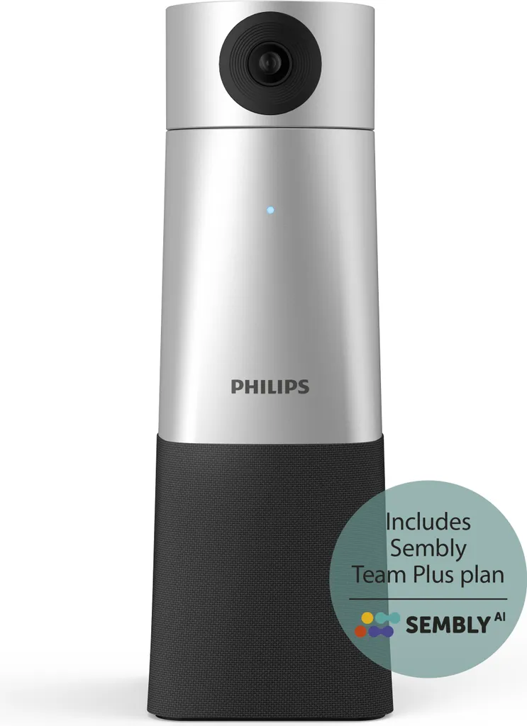 Webcam de Conférence Philips PSE0550 Ultra HD 4K avec Capteur CMOS