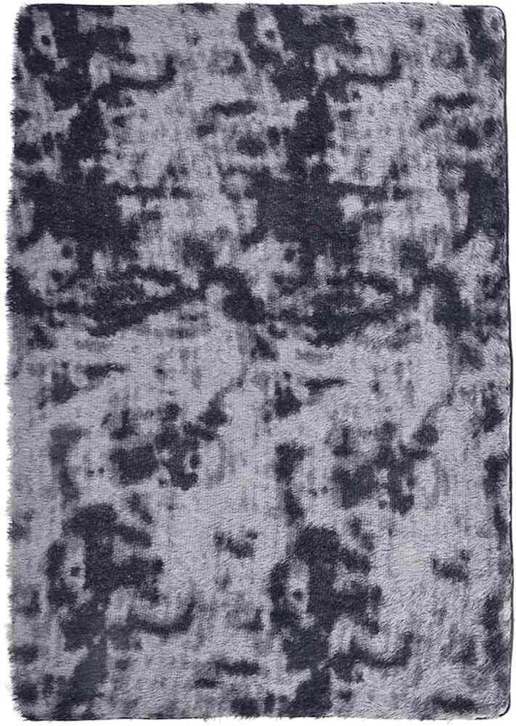 Teppich Shaggy Hochflor NAVARRA Dunkelgrau 240x340 cm Polyester
