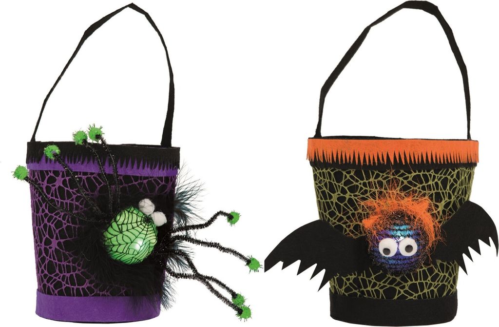 Rubies Trick or Treat Eimerchen Fledermaus LED (aus Filz)