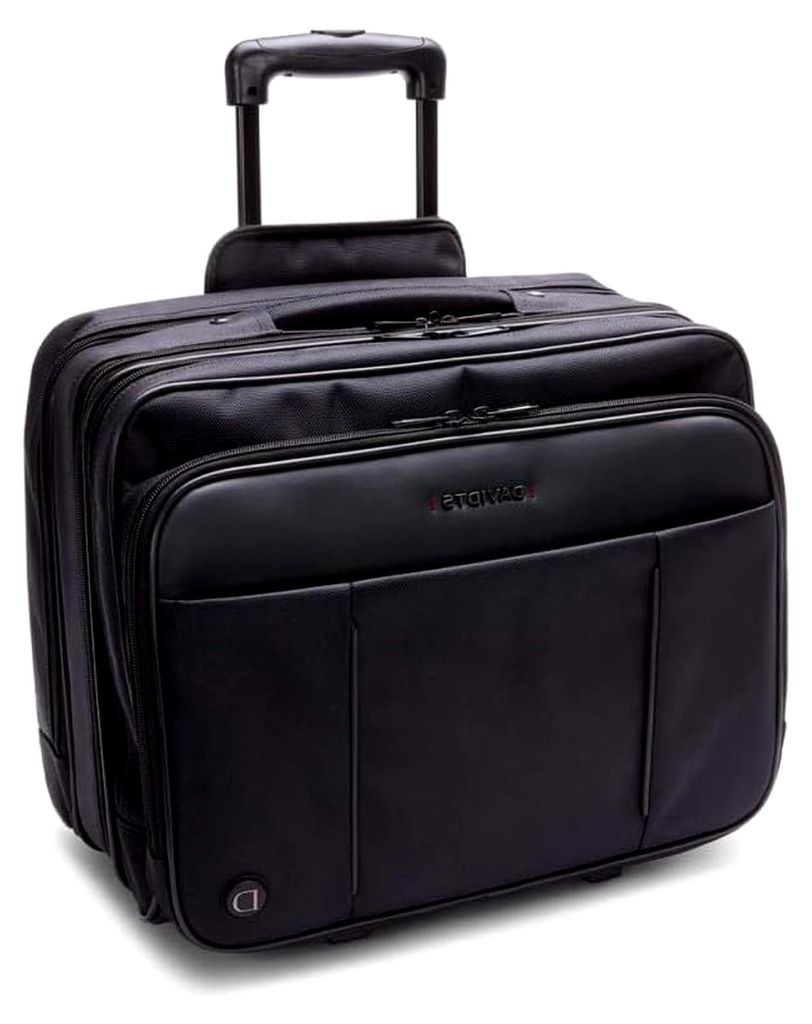 Davidts - Pilot Case weich, 44,5 x 35 x 25 cm, Schwarz