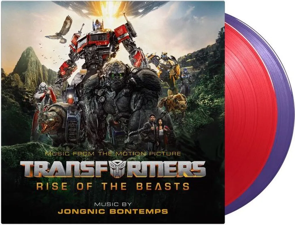 Vinyle Transformers Rise of the Beasts Édition Limitée Numérotée 180g