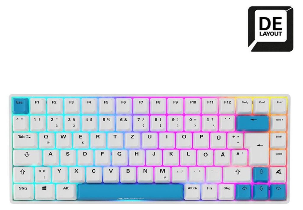 Sharkoon SKILLER SGK50 S3 PBT, Kabelgebunden, USB, Produktbild 