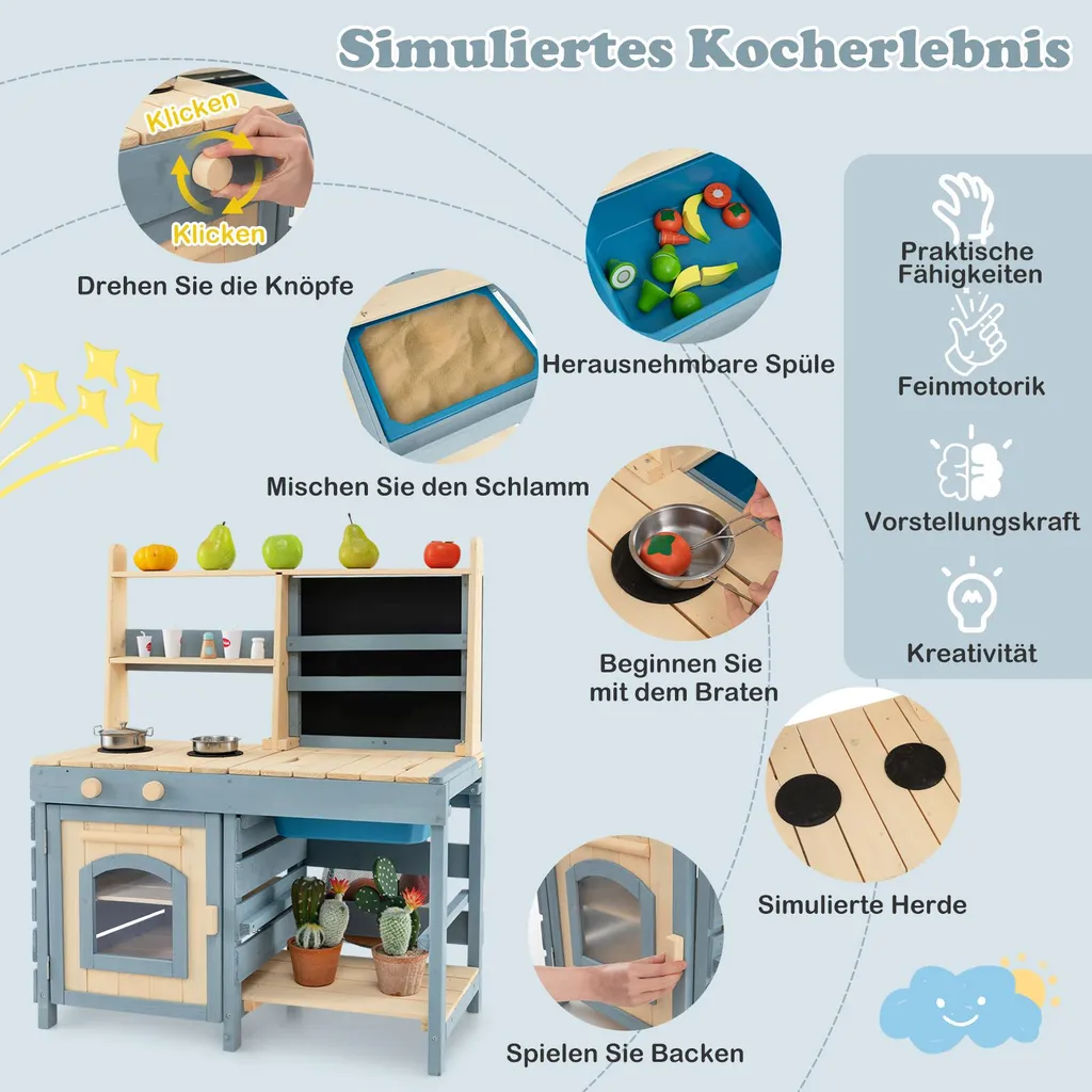 Cuisine de Boue Outdoor : Fini la Terre dans la Maison avec ce Jeu - 5