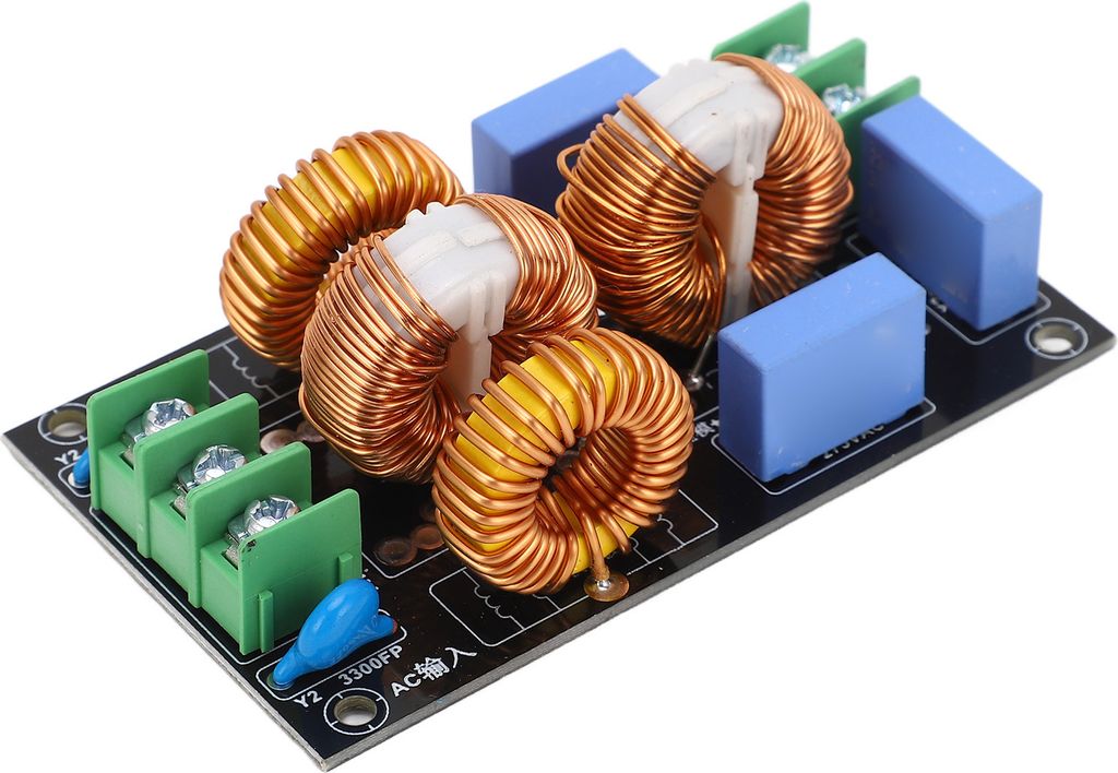 4A FCC EMI Power Filter Modul 3 Stufen Hochfrequenz Audio Verstärker Filter AC110V?250V