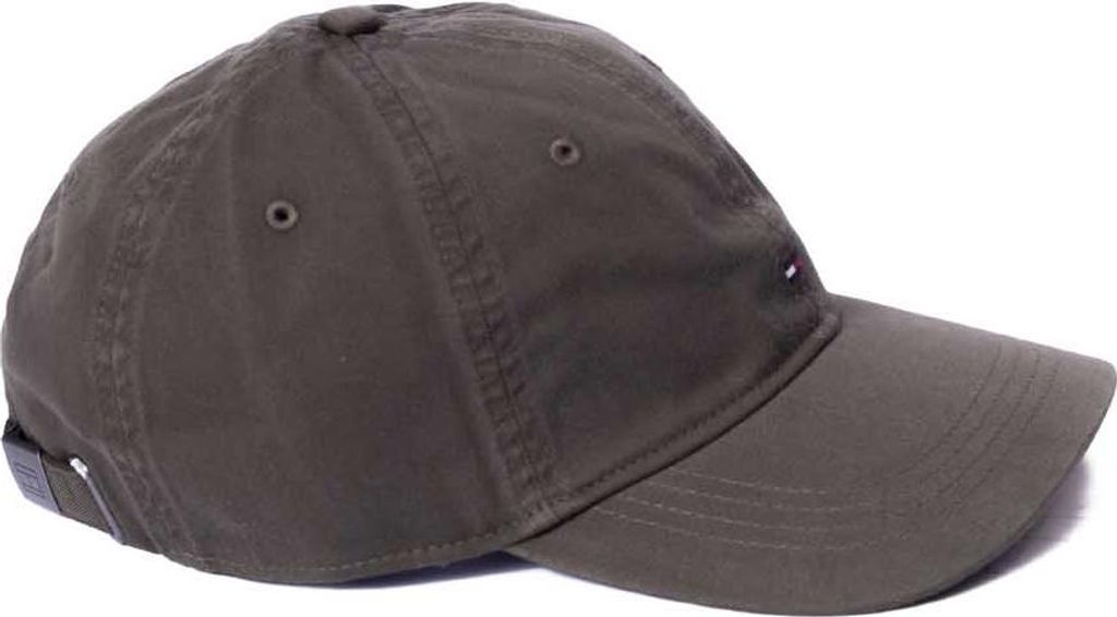 TOMMY HILFIGER Baseballkappe mit gesticktem Schirmlogo auf der Rückseite verstellbarer Artikel AM0AM13159, UNICA - ONE SIZE, Cotone 100%