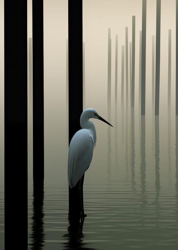 Plakat 64x90cm Wassernebel