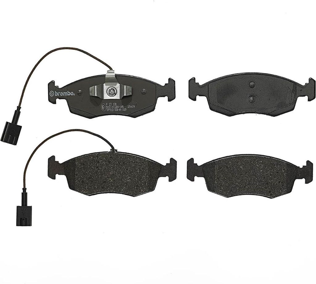Bremsbeläge vorne für 500 500C TwinAir Grande Punto 1.4 77366538