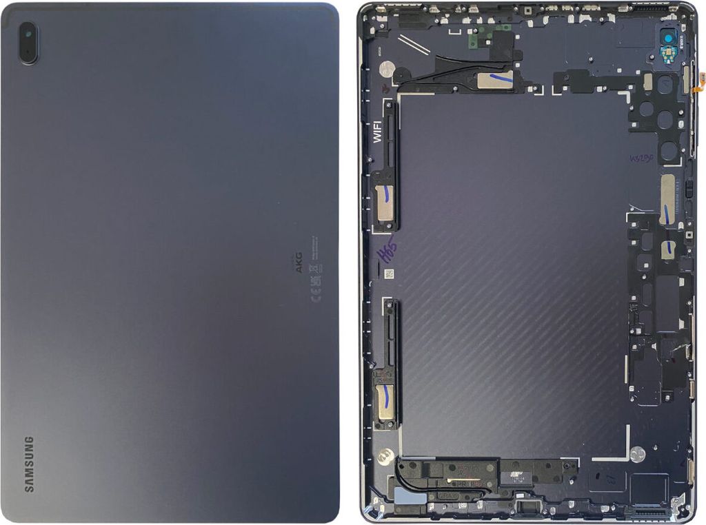 Akkudeckel Battery Cover für GH82-26854A Samsung Galaxy Tab S7 FE WIFI Schwarz
