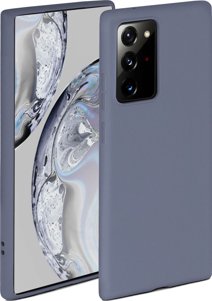 Soft-Case für Samsung Galaxy Note20 Ultra5G, Farbe:Lavendelgrau