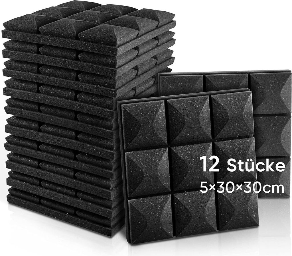 Fstop Labs 12 Stücke Schallabsorber, 3D Hochdichte Produktbild 