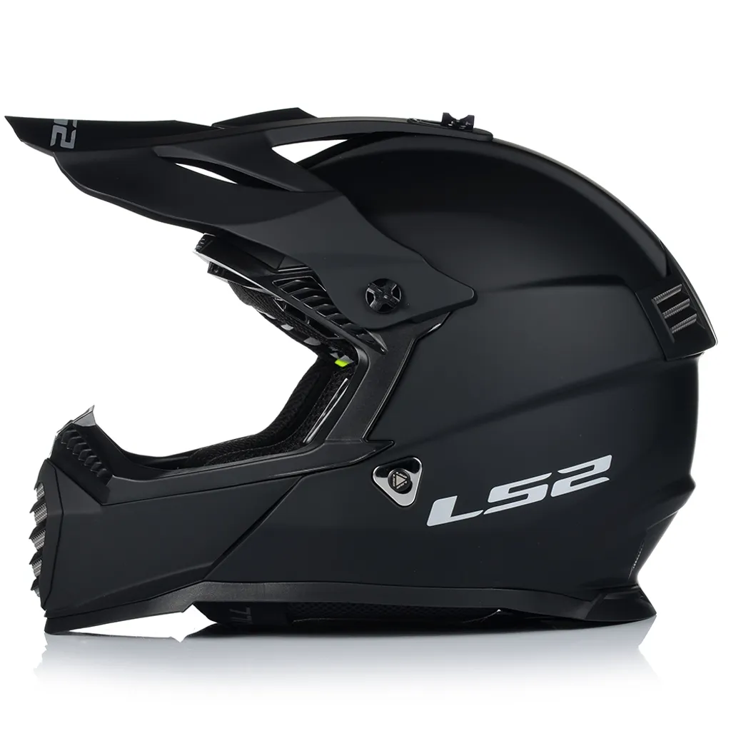 Casque de moto junior LS2 MX 437 MINI confortable et léger taille S