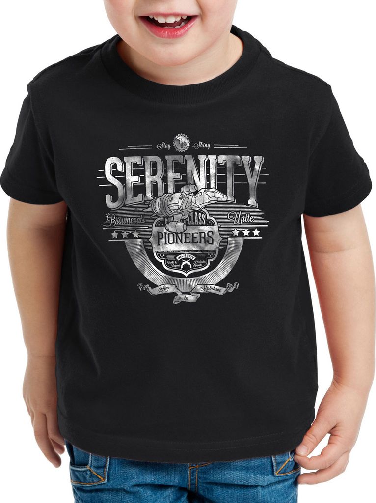 style3 Serenity Firefly Kinder T-Shirt aufbruch allianz raumschiff