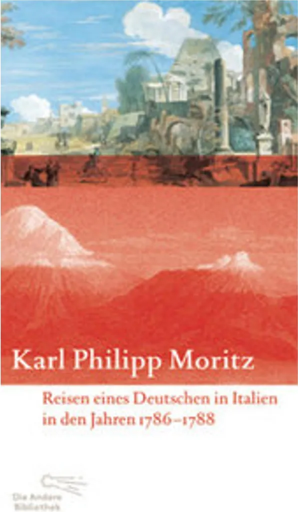 Livre Récit de Voyage Allemagne Italie 1786 Édition Brochée