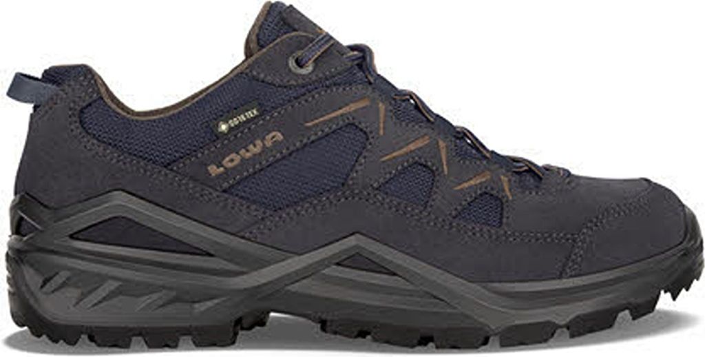 LOWA SIRKOS EVO GTX LO HERREN braun 44.5