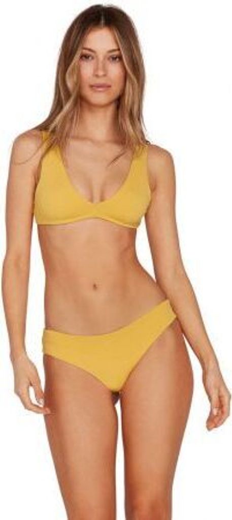 BADEMODE VOLCOM Simply Seam Halter WMS - gelb - L