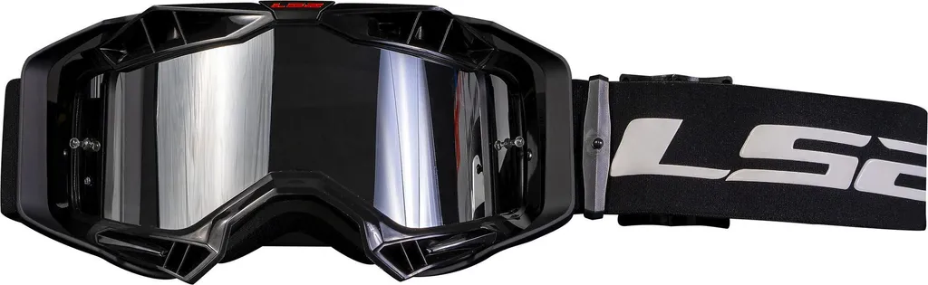 Masque de Moto Cross LS2 Aura Pro Noir - Protection Enduro et MX Pro