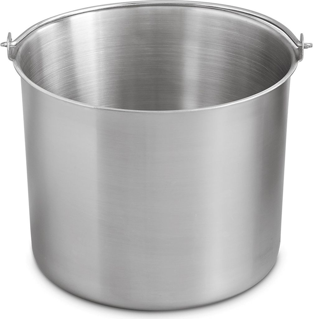 SPRINGLANE Edelstahl Eisbehälter für Eismaschine, Zusatzbehälter für Elisa