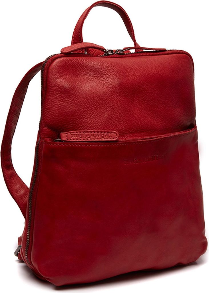 The Chesterfield Brand Bern Rucksack Leder 32 cm- Damenrucksack rot