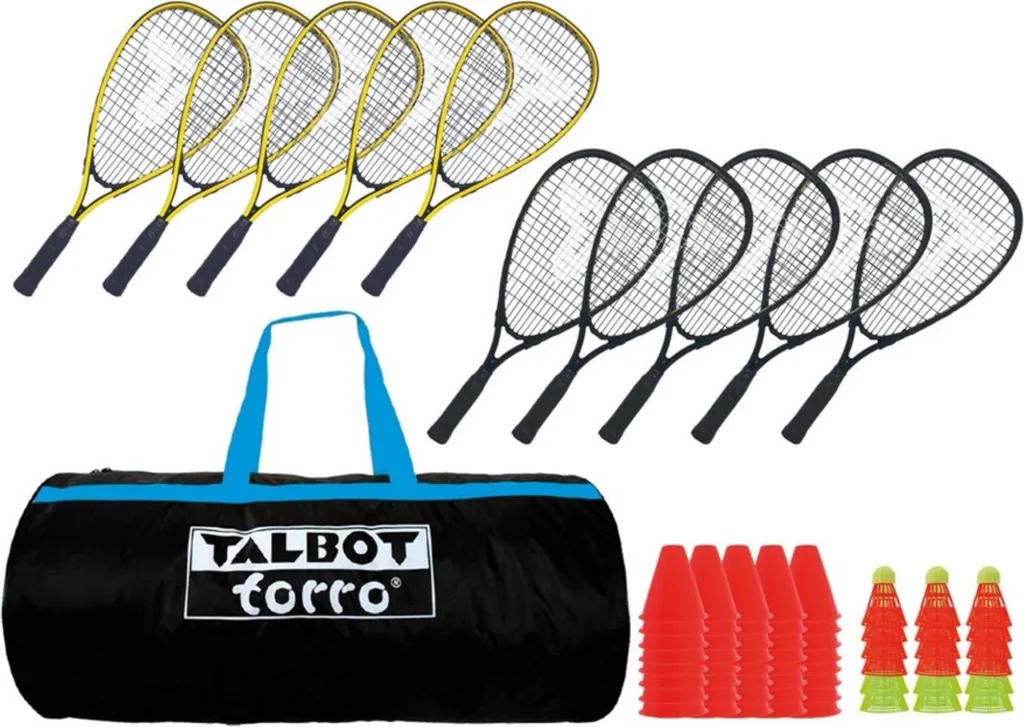 Set Speed Badminton School 490100 avec sac de sport pour l'école