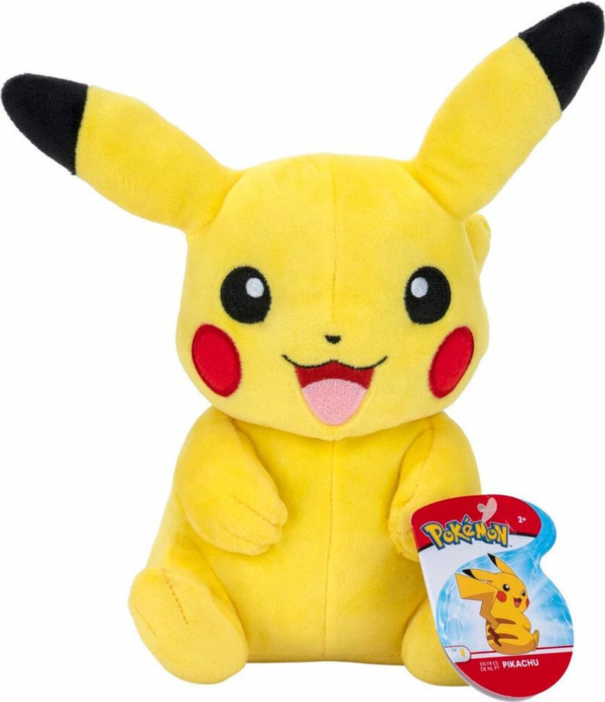 Jazwares - Pluszowa maskotka Pikachu 20cm - Oficjalny Immagine del prodotto 