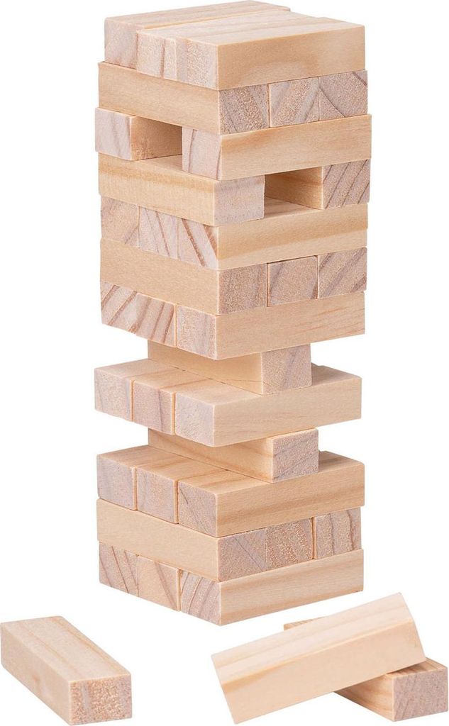 Holz -Mini -Stapelspiel, 36dlg.