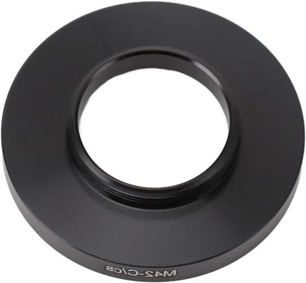 Solution adaptateur M42 vers C/CS en aluminium pour montage macro pro
