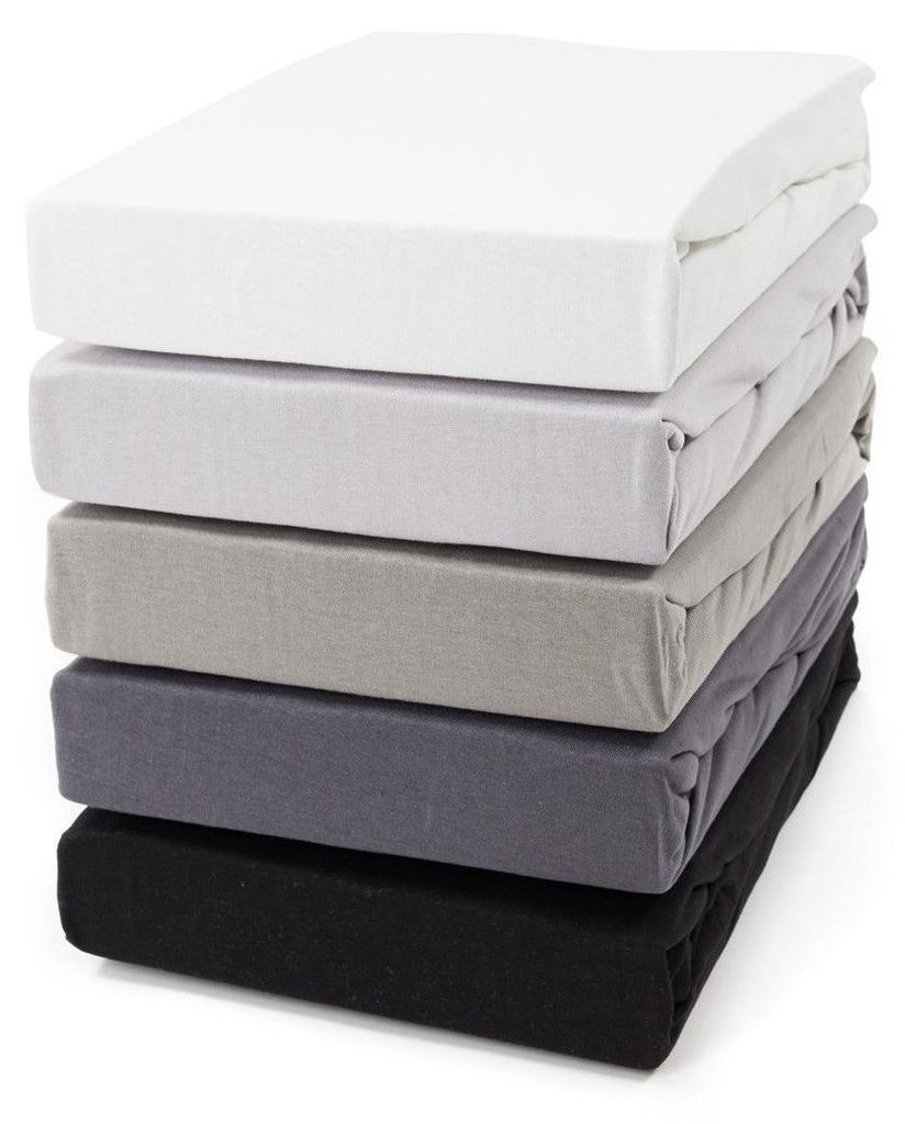 Premium Spannbettlaken 140x200 cm - 160x220 cm - Weiß - Produktbild 