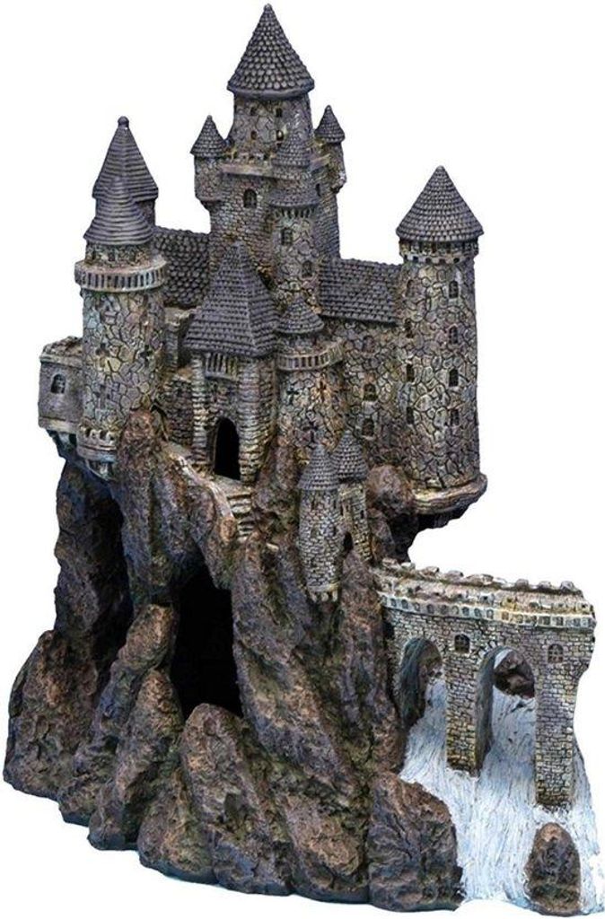 Décoration d'aquarium « Château » - Partie A - Réaliste Image du produit 
