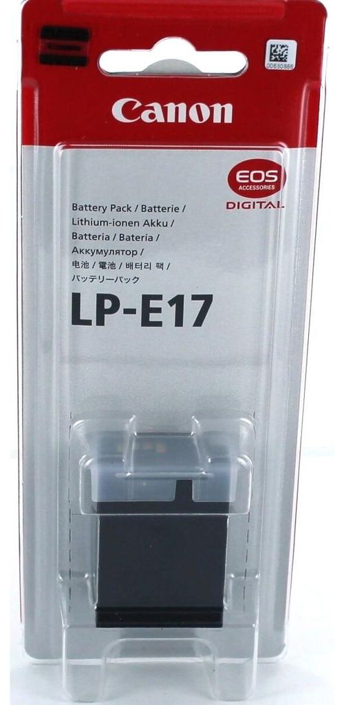 Canon LP-E17 Akku, Canon, 1040 mAh, 7,2 V, Lithium-Ion Produktbild 